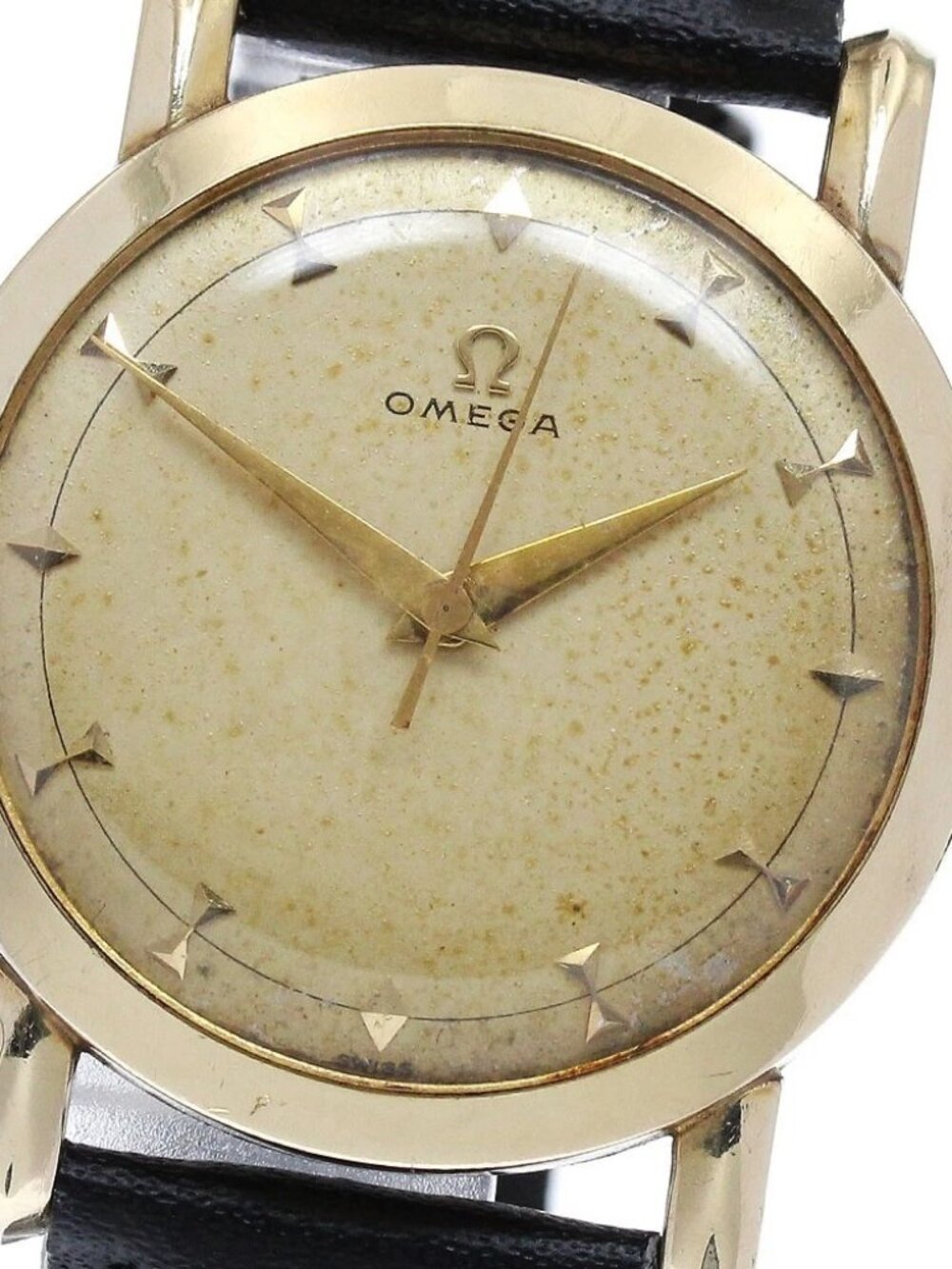 OMEGA Cal.371 Vintage gold Dial Hand Winding Men's Watch